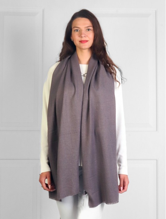 Premium Cashmere Feeling Solid Color Scarf 